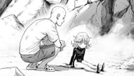 Saitama and Tatsumaki as seen in One Punch Man chapter 182 (Image via Shueisha)